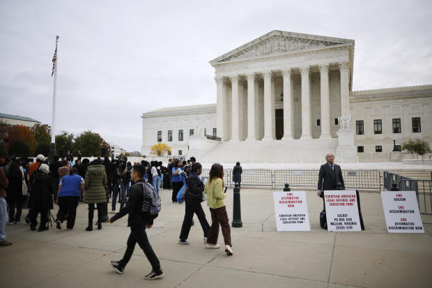 Supreme Court Hears Cases Considering Affirmative Action In Higher Education 