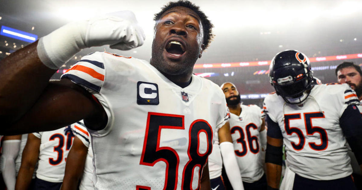 AP Source: Ravens To Acquire LB Roquan Smith From The Bears - CBS Baltimore