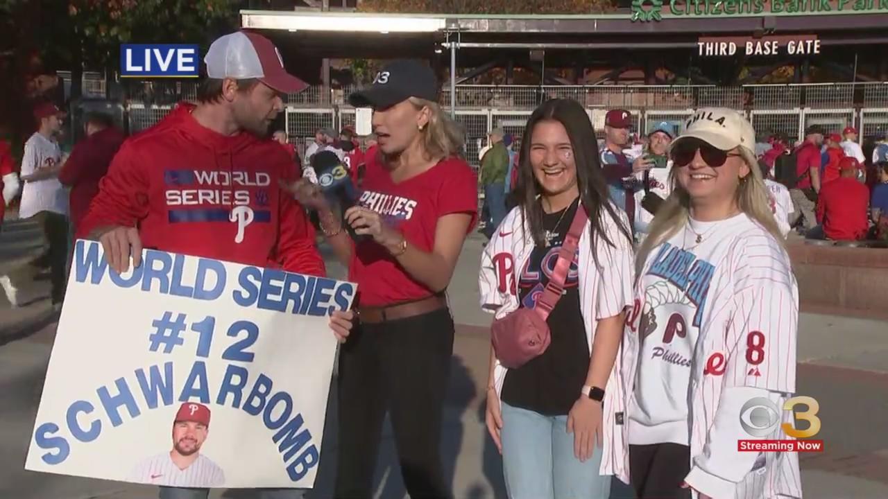 Phillies fans hyped for the World Series