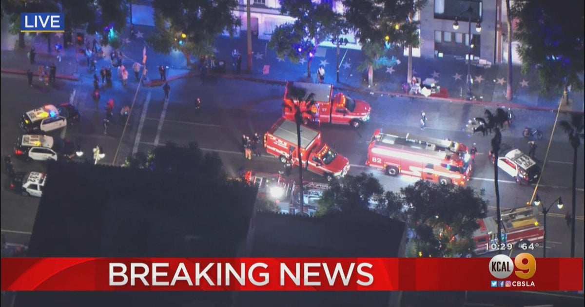 Two men hospitalized after being stabbed on busy Hollywood street on ...