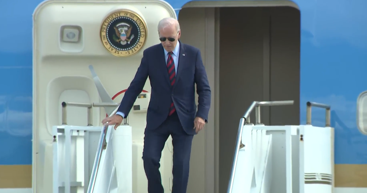President Biden arrives in South Florida to rally assist for Crist, Demings
