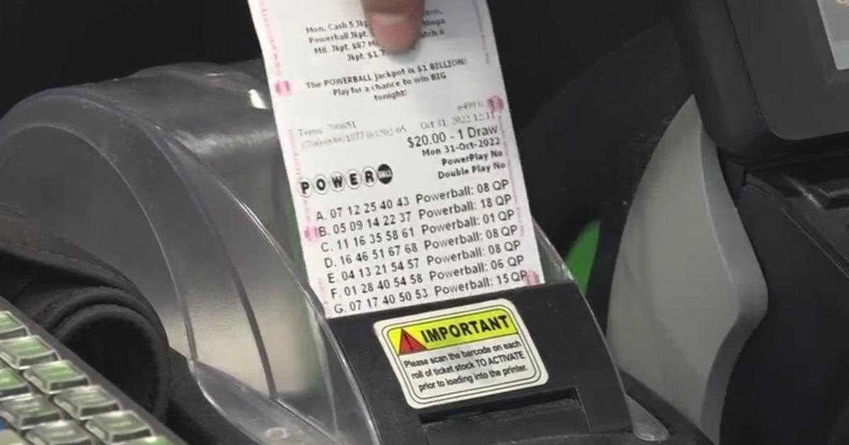 Powerball jackpot: Most common numbers drawn - CBS Chicago