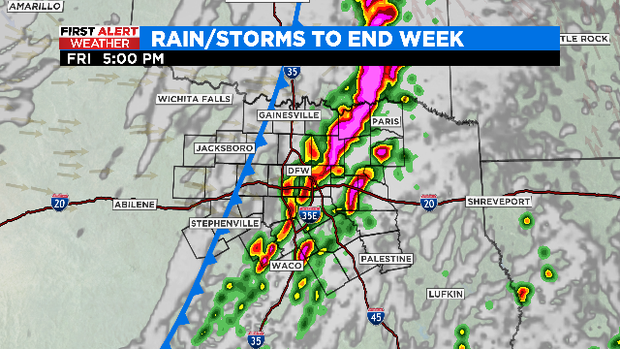 Severe weather likely in North Texas Friday 