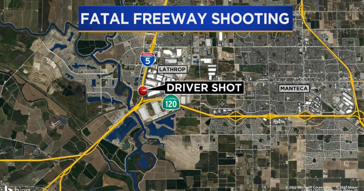 Man dead, toddler unhurt after freeway shooting near Lathrop CBS
