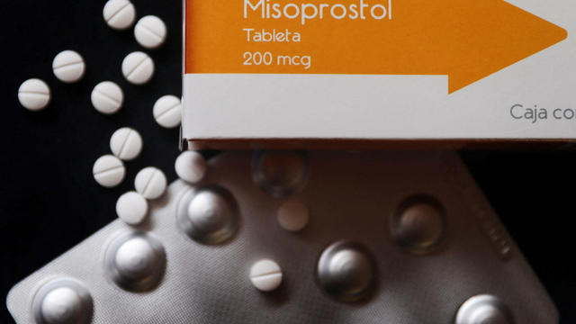 Pills of Misoprostol, used to terminate early pregnancies, are pictured in this illustration 