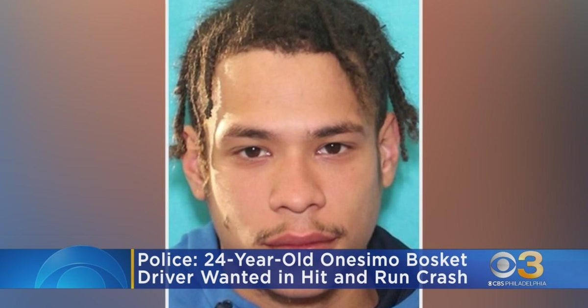 Philadelphia police searching for man wanted in hit-and-run - CBS ...