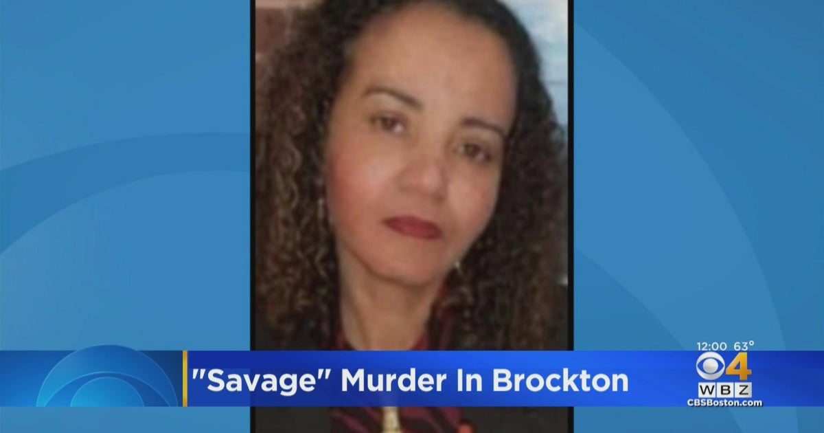 Man accused of killing Brockton woman in driveway dies - CBS Boston