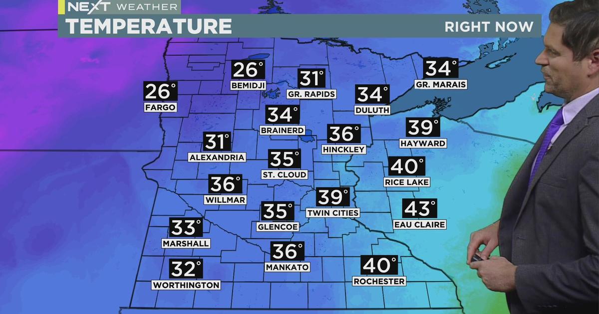 NEXT Weather: 9 a.m. weather report - CBS Minnesota