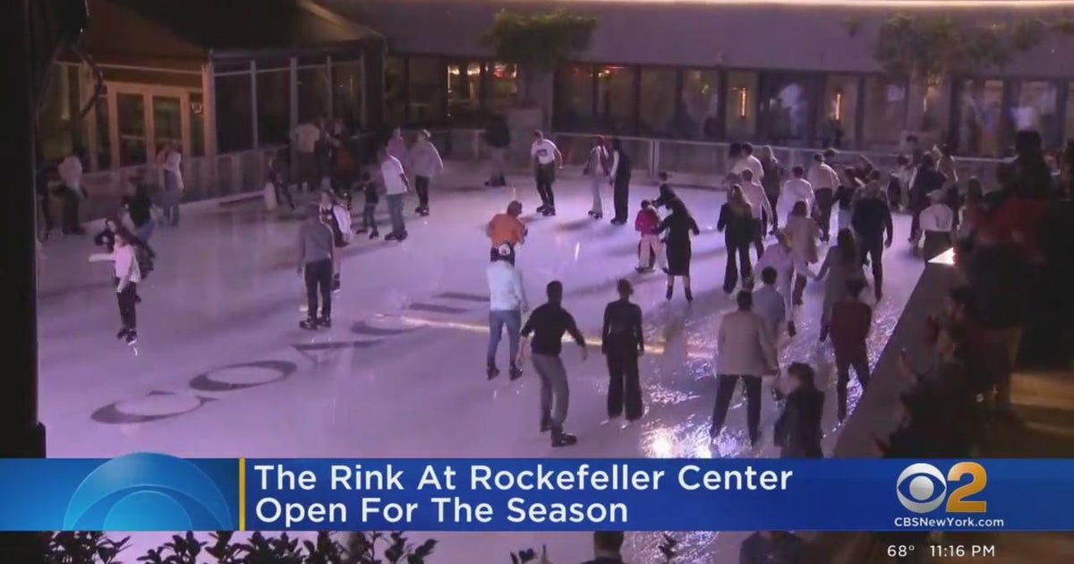 The Rink at Rockefeller Center opens for the season CBS New York