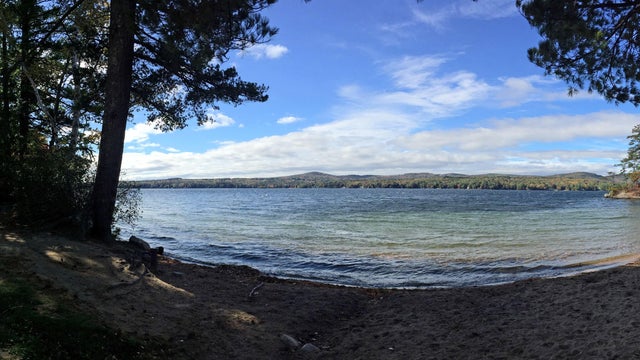 Ahern State Park in Laconia, New Hampshire USA 