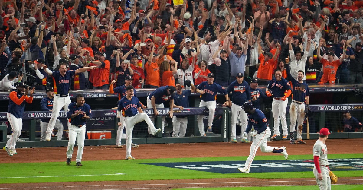 WORLD SERIES CHAMPS: Astros are World Champions after defeating the  Phillies in Game 6 at Minute Maid Park