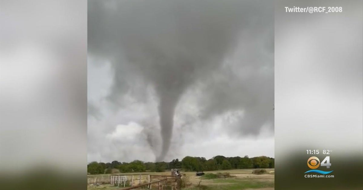 Storm front spawns killer tornadoes in southwest U.S. - CBS Miami