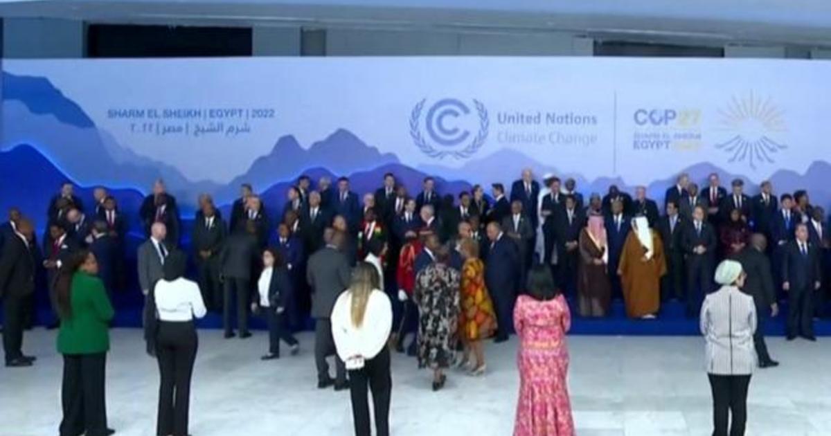 U.N.'s COP27 climate change conference begins in Egypt CBS News