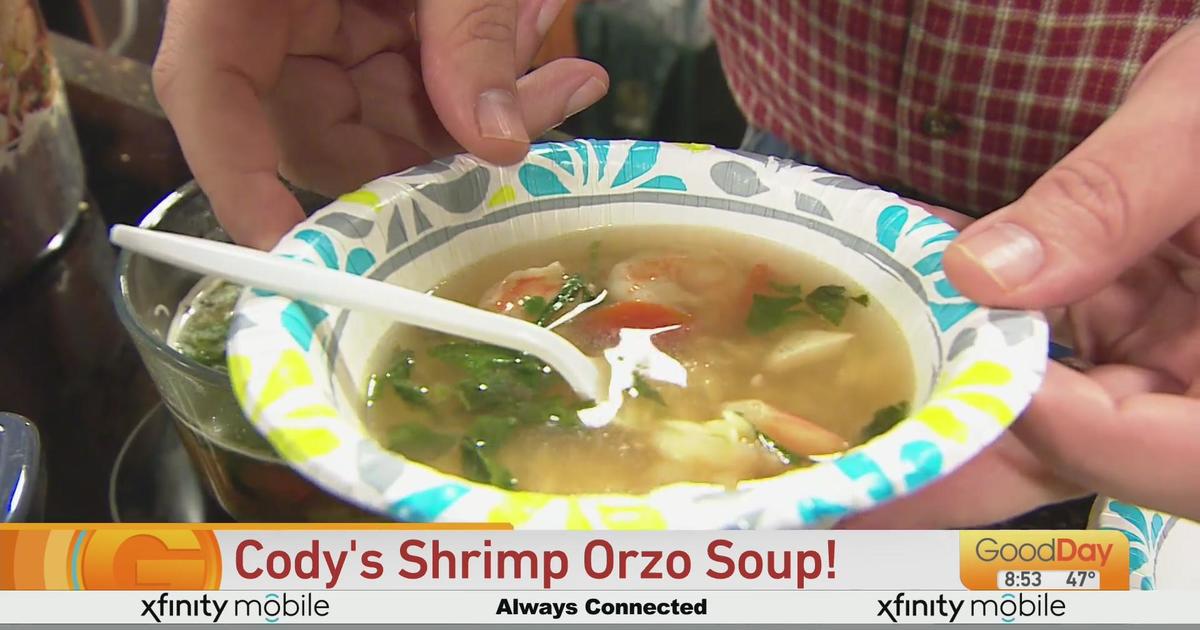 Good Day's Soup Day: Cody's shrimp orzo soup! - Good Day Sacramento