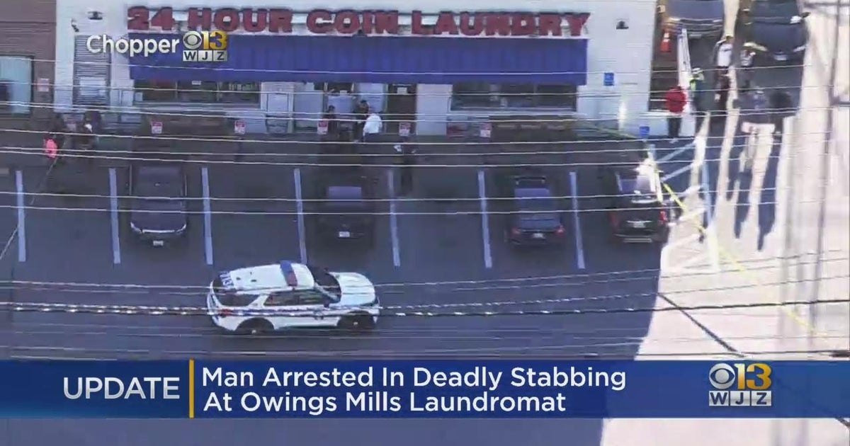 Man arrested in fatal stabbing at Owings Mills laundromat - CBS Baltimore