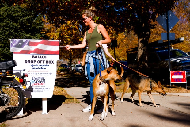 Americans Head To The Polls To Vote In The 2022 Midterm Elections 