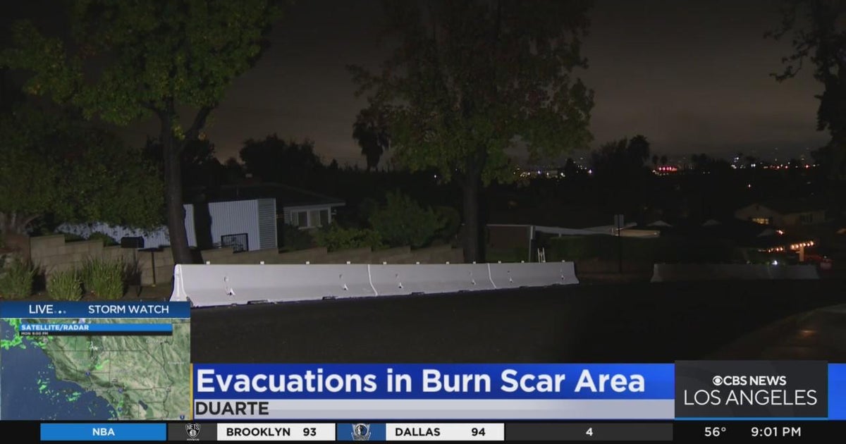 Duarte residents prepare for mandatory evacuation orders - CBS Los Angeles