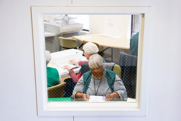 Americans Head To The Polls To Vote In The 2022 Midterm Elections 