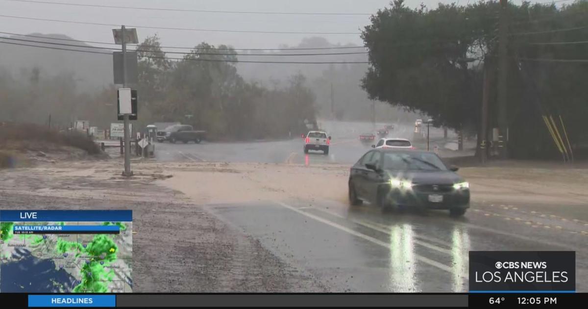 Mandatory Evacuations Underway For Silverado Canyon As Storm Hits