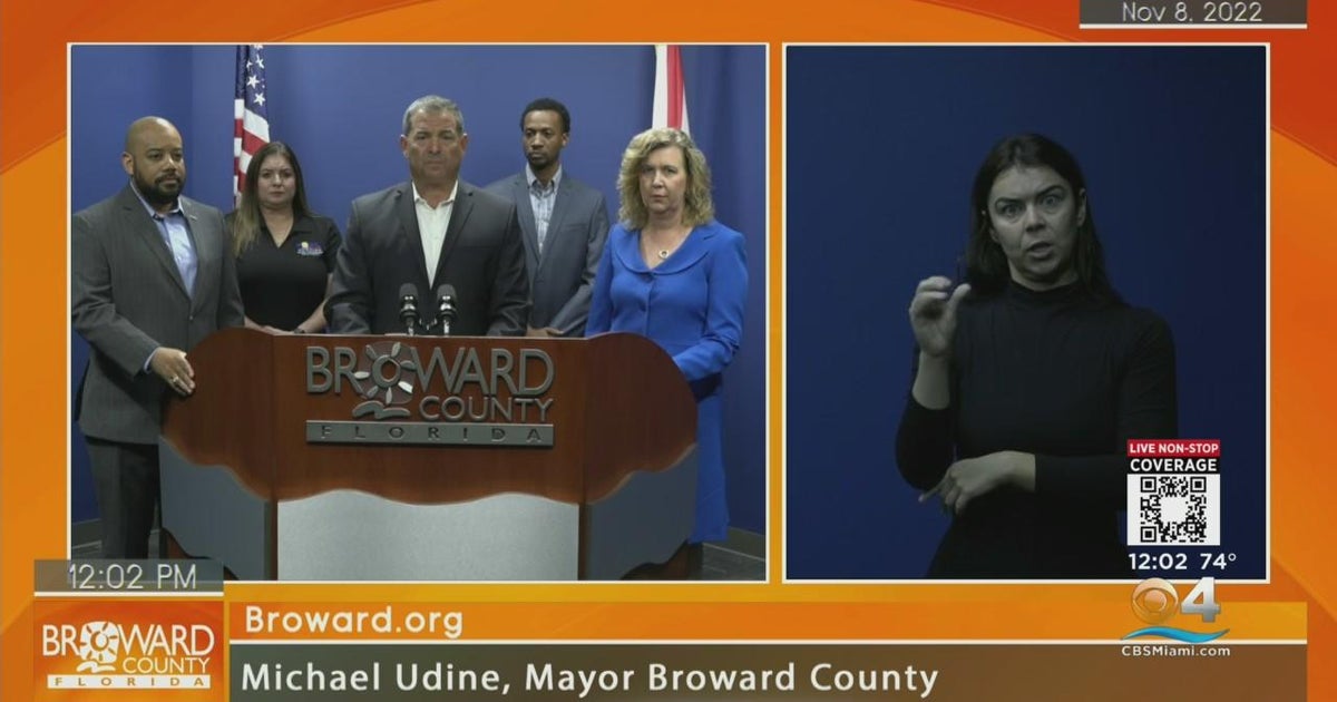 Broward officials update Tropical Storm Nicole standing