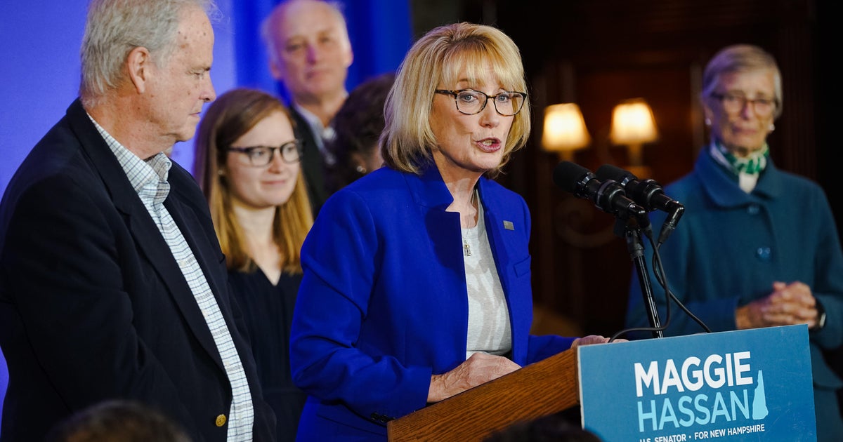 2022 New Hampshire Senate election results Maggie Hassan projected