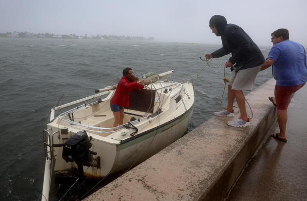 Tropical Storm Nicole Bears Down On Florida's Atlantic Coast 