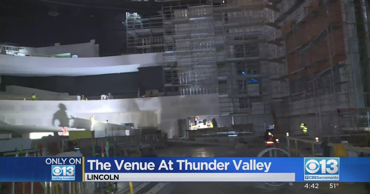 Only On CBS13: A preview of The Venue at Thunder Valley