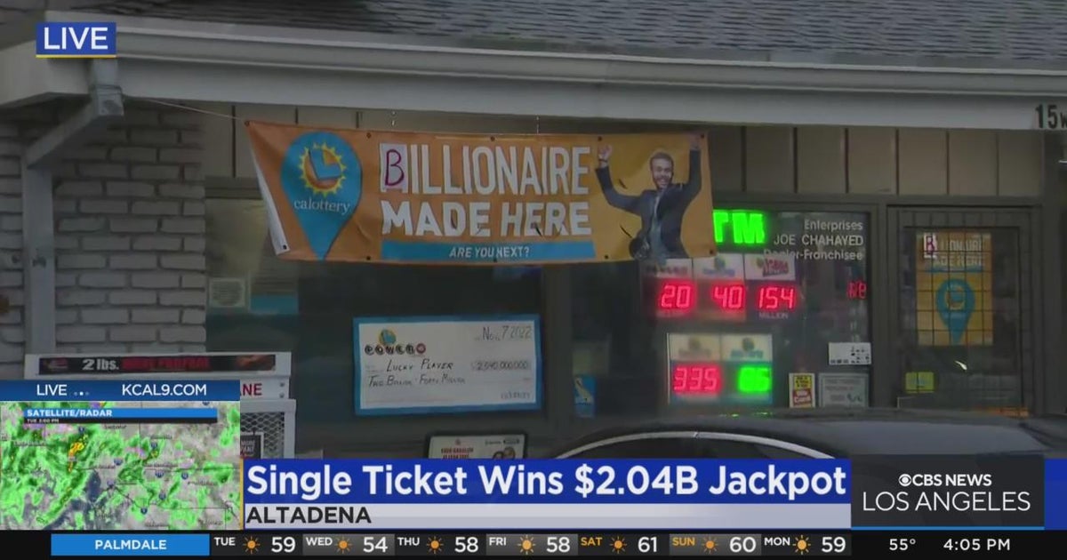 Winning ticket to 2.04 billion jackpot sold at Altadena gas station