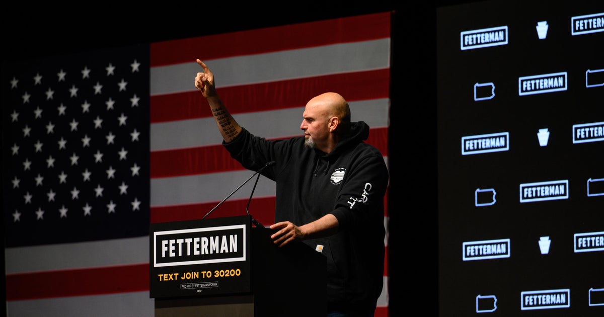 Pa Election Results John Fetterman Projected Next Senator Cbs Philadelphia