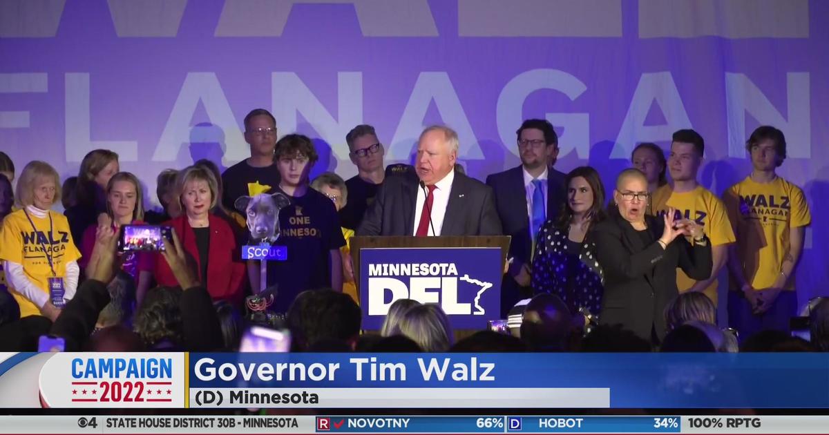 Gov. Tim Walz wins second term over Republican challenger Scott Jensen