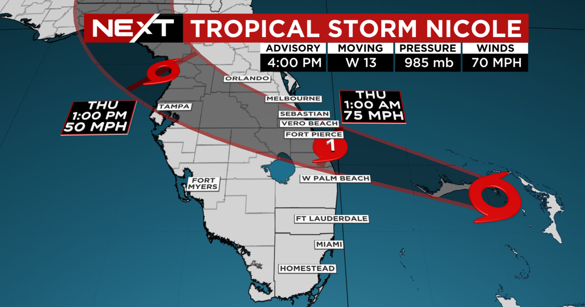 Tracking Nicole: Latest updates, video reports, closings & cancellations