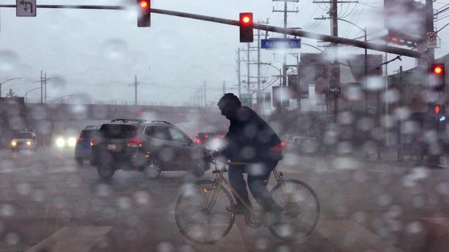 Voters hit the polls during midterm elections in Los Angeles. 