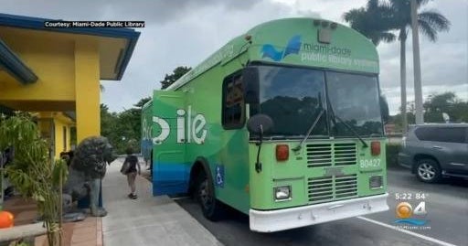 Bookmobile: Now delivers publications, motion pictures to individuals who have a difficult time finding to their library