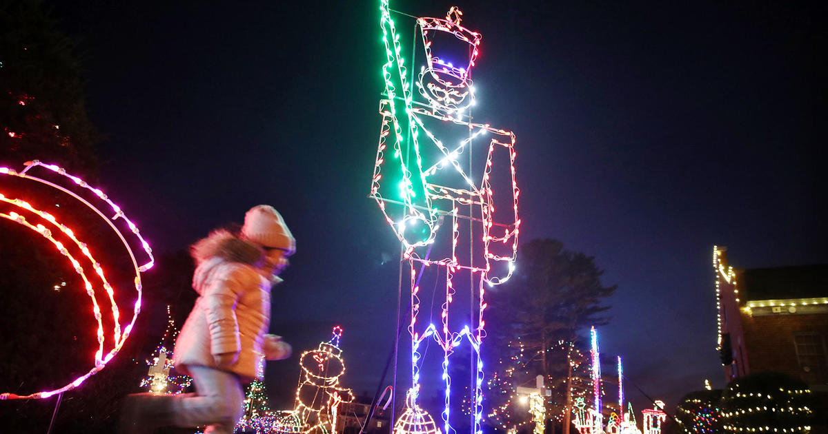 Edaville reopens for Christmas Festival of Lights CBS Boston