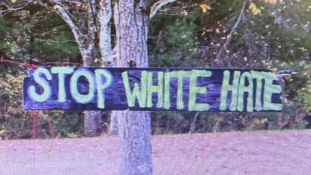 Bellingham white hate sign 