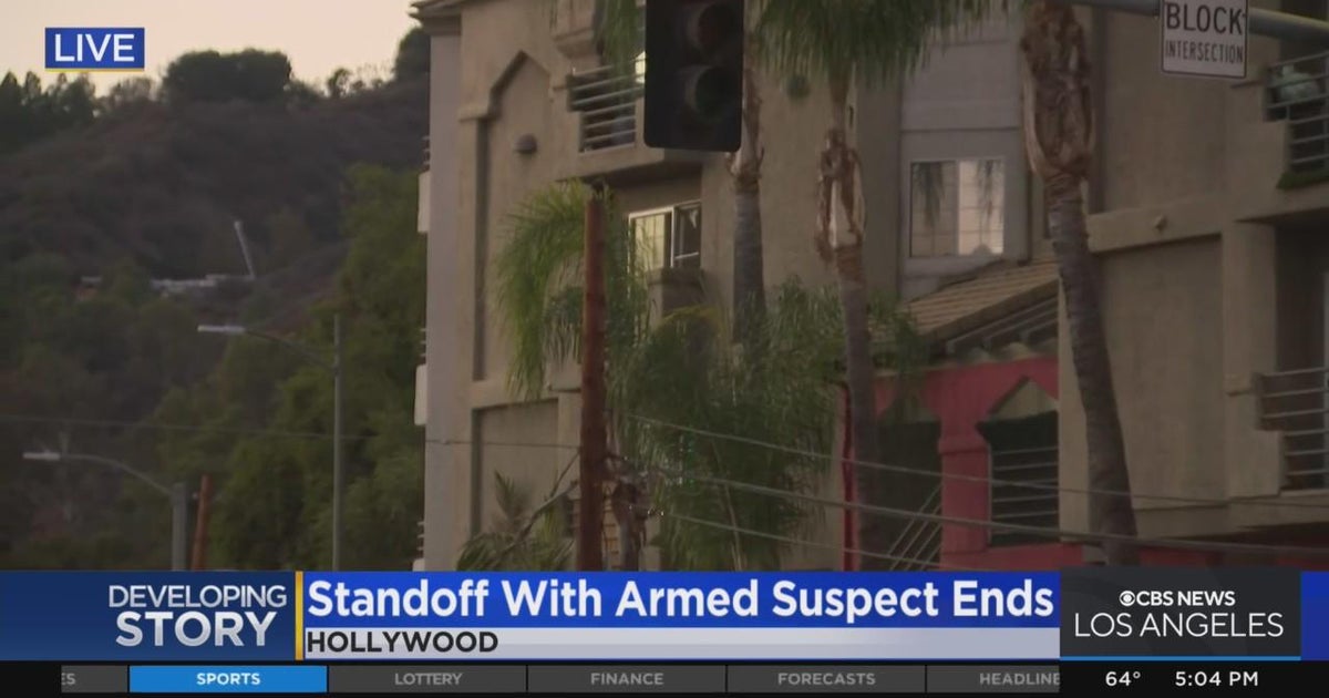 Standoff with armed suspect ends after authorities find him dead from ...