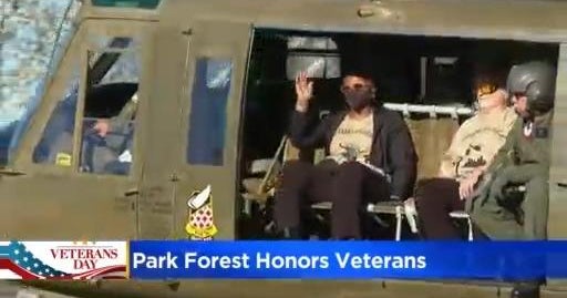 'I never expected it' Park Forest honors veterans for their service