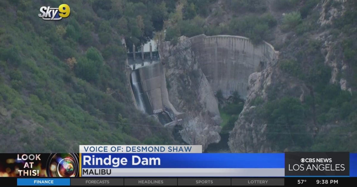 Look At This Rindge Dam CBS Los Angeles