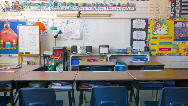 Kindergarten classroom 