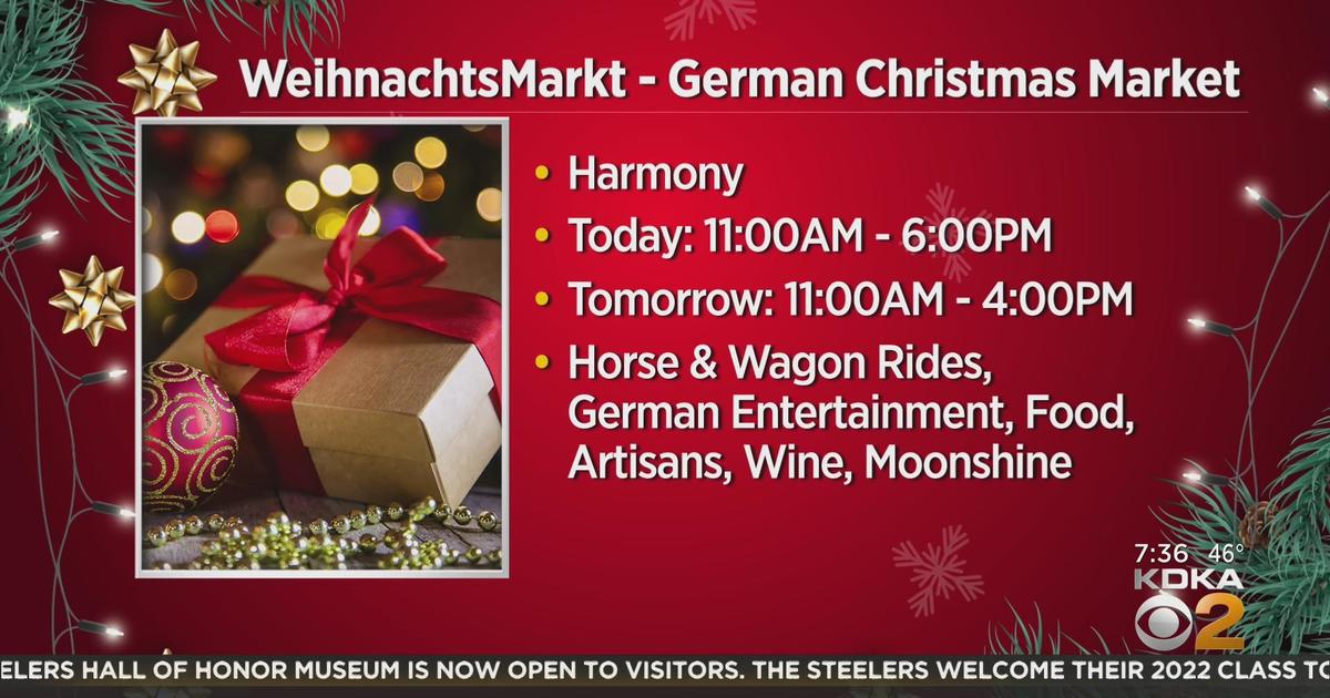 Harmony kicks off the holidays with Germanstyle Christmas market CBS