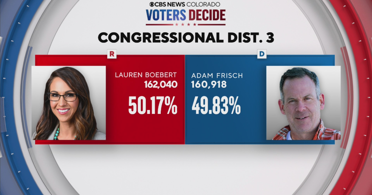 Colorado's Congressional District 3 race won't be decided until