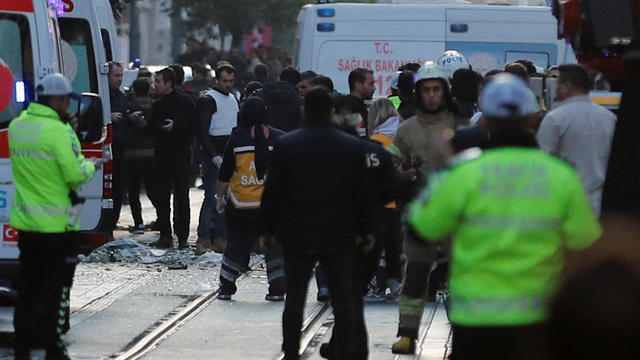 Explosion in central Istanbul's Taksim area 