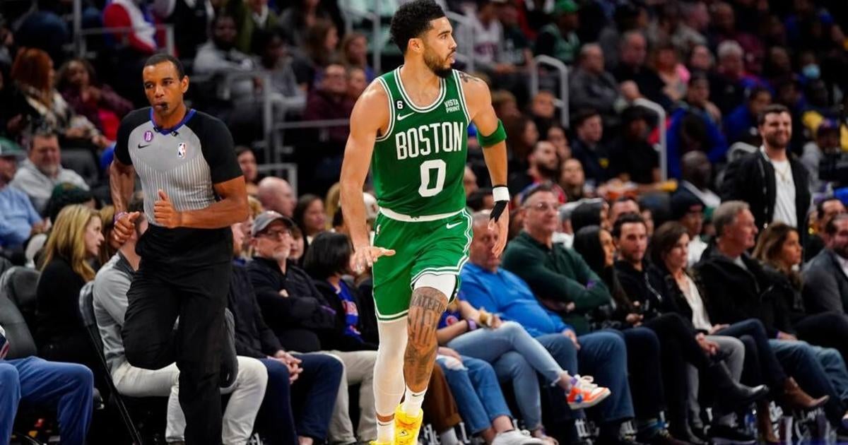 Tatum Scores 43, Celtics Beat Pistons For 6th Straight Win - CBS Boston