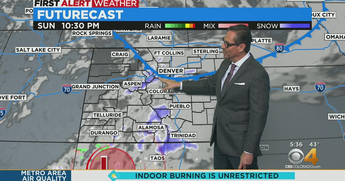 One more mild day before shift to the cold - CBS Colorado