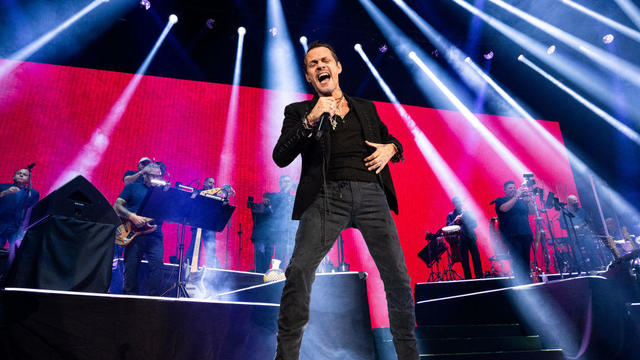 Marc Anthony Performs At The Kia Forum 