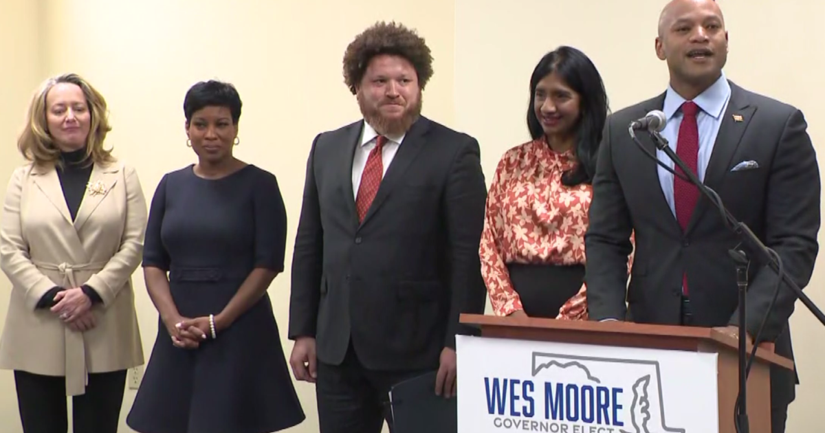 Projected Maryland Governor Wes Moore announces first members of his ...