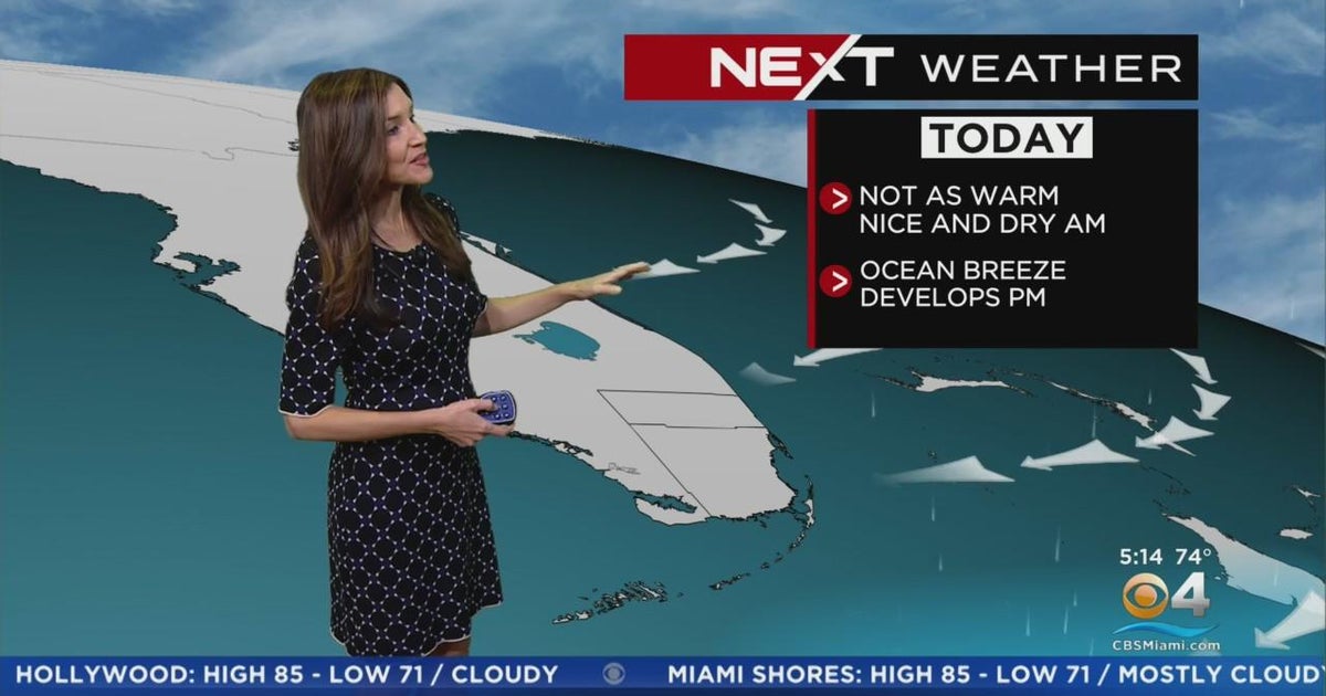 Miami Weather 11/14/2022 5AM CBS Miami