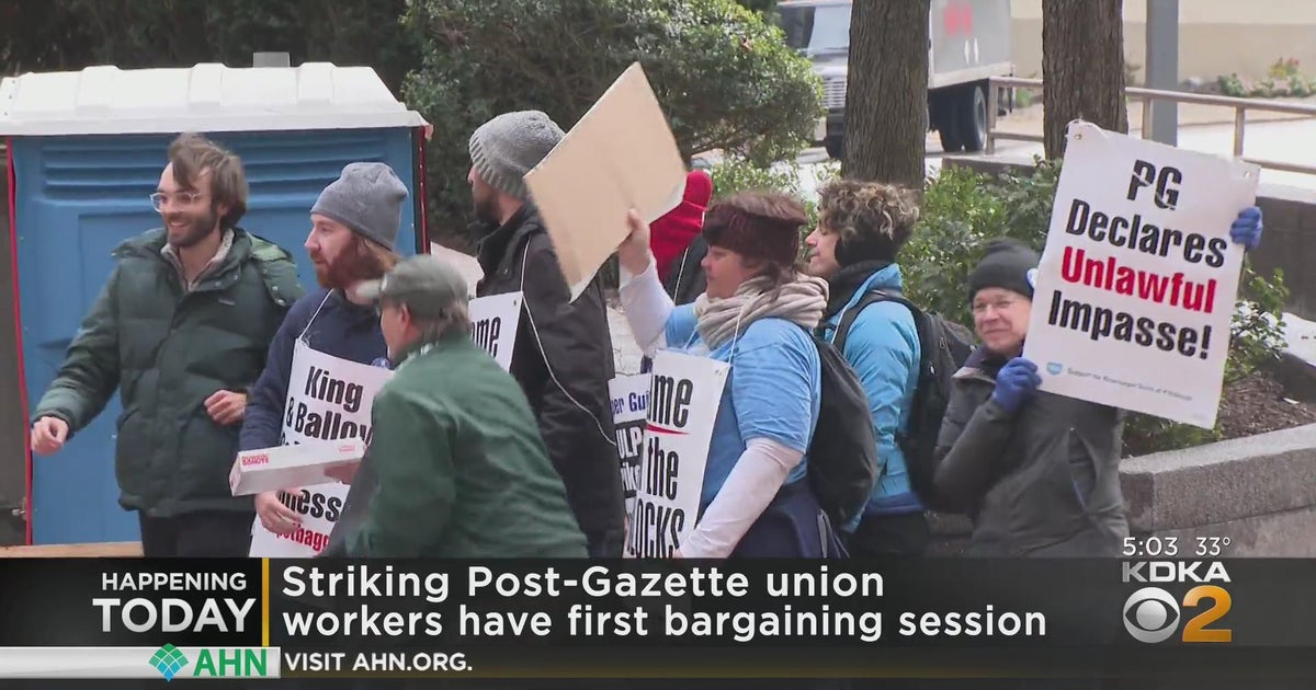 Striking PostGazette union workers to have first bargaining session in