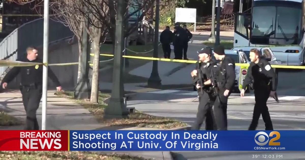 Suspect In Deadly University Of Virginia Shooting In Custody - CBS New York