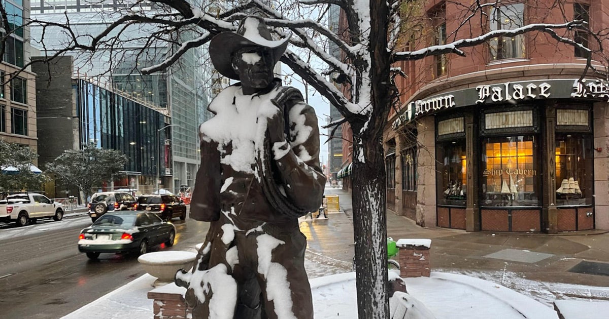 Denver Weather Arctic blast is coming with more snow on Thursday CBS